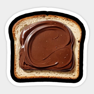 Chocolate Toast Sandwich Bread Vintage Yummy Kawaii Coffee Since Sticker